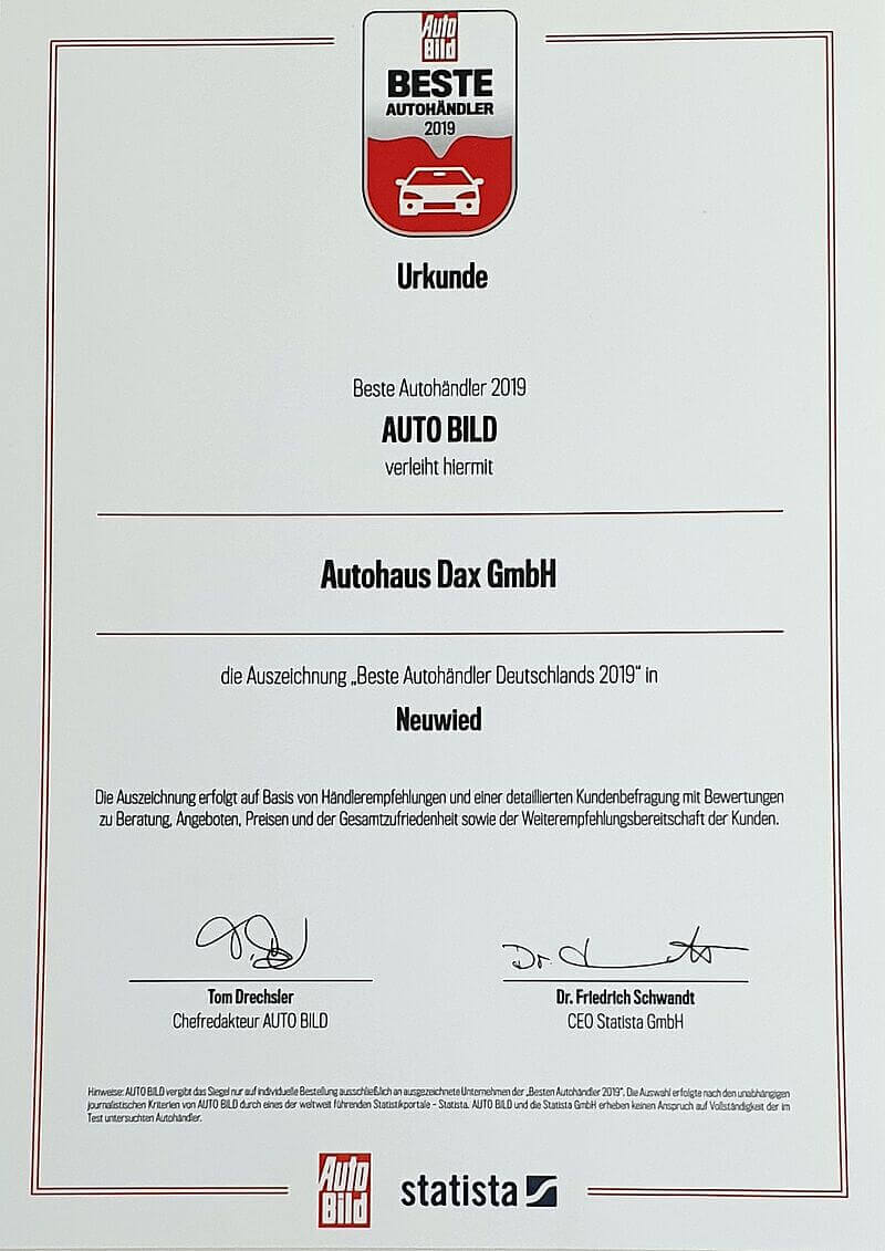 Beste Autohändler 2019